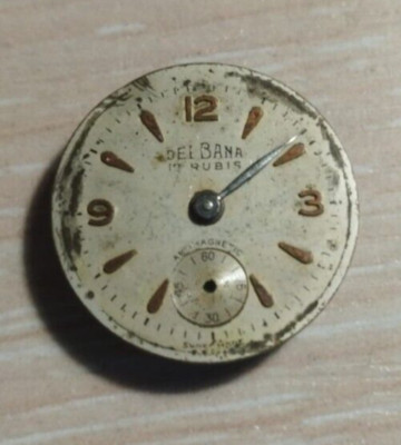 Delbana mechanism Swiss Made Watch  Mechanical Vintage