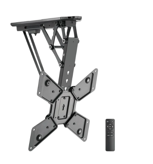 Mount-It! Motorized Ceiling TV Mount With Remote for 32-55