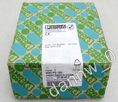 1PC New in box PHCENIX CONTACT MINI-PS-100-240AC/24DC/2 CGNX power supply