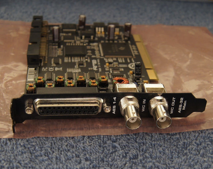 Rme HDSP Aes-32 PCI card Audio Interface with midi breakout Great Condition