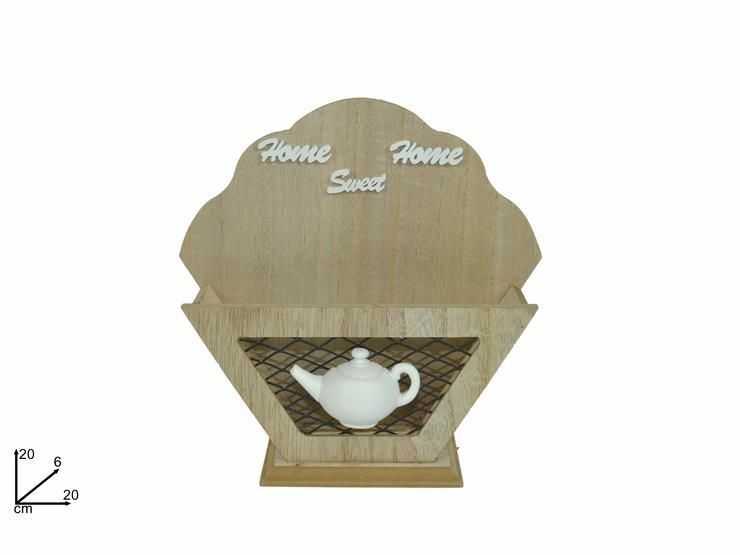 Porta Oggetti Cucina In Legno E Metallo Arredamento Casa dfh