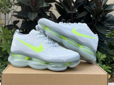 Nike Air Max Scorpion FK 2022 White-fluorescent green Men’s Comfortable Shoes