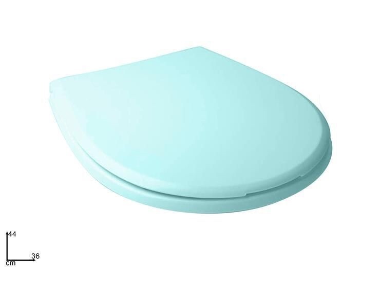 Sedile Coprivaso Wc Water Copriwater Bagno In Plastica Universale Celeste dfh