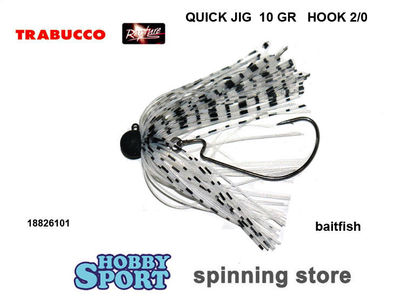 QUICK JIG 10 GR CON AMO OFFSET 2/0 COL BAITSISH RAPTURE X SPIGOLE BASS 18826101