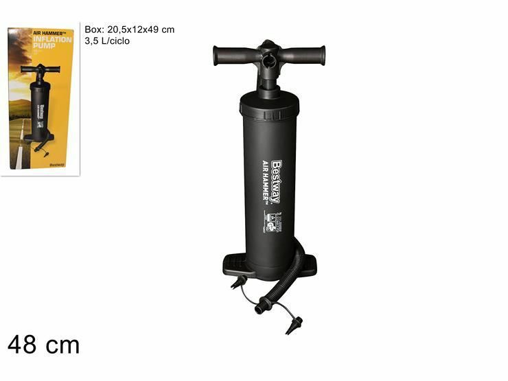 Pompa Manuale Hair Hammer 3,5 Per Gonfiabili Mare Piscina Bestway Bw62030 dfh