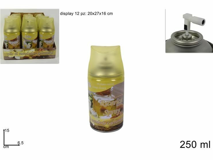 12 Pz Deodorante Spray Profumi Ambiente Olio Mandorla Per AIR WICK/Glade dfh