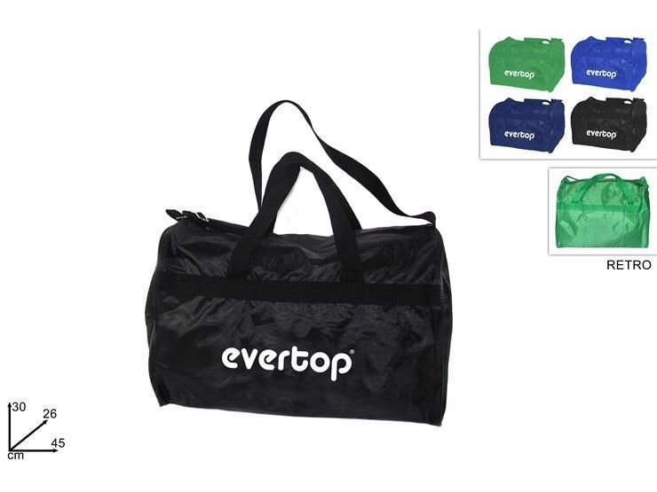 Borsa Borsone Sport Palestra Fitness Con Tracolla Evertop dfh