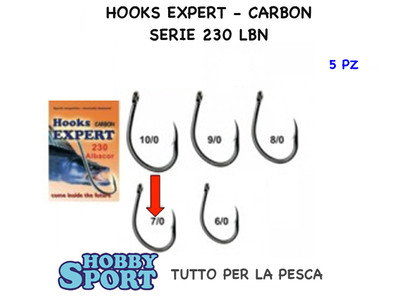 AMI SPECIAL COMPETITION  HOOKS EXPERT   CARBON   7/0