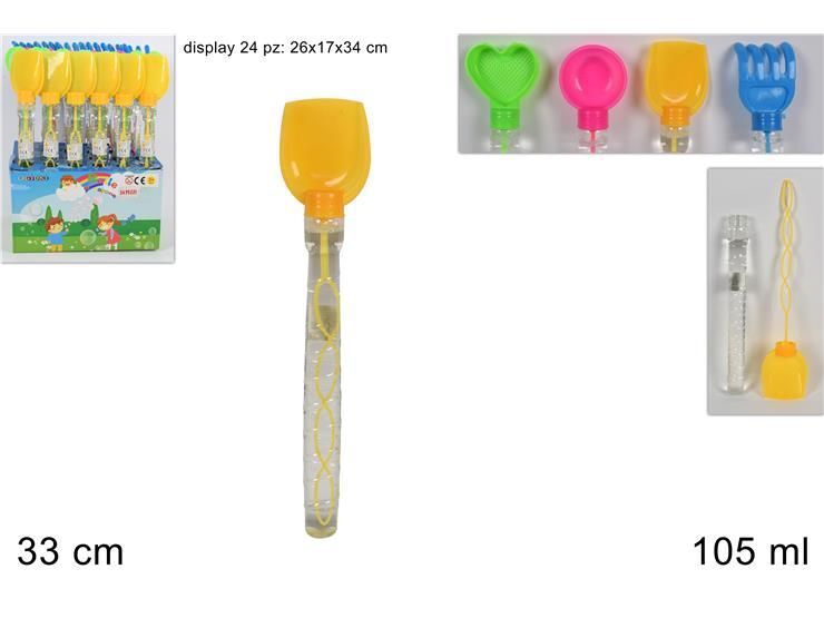 Set 24 Pezzi Bolle Di Sapone Spada Con Gioco Mare Gioco Divertimento Bambini dfh