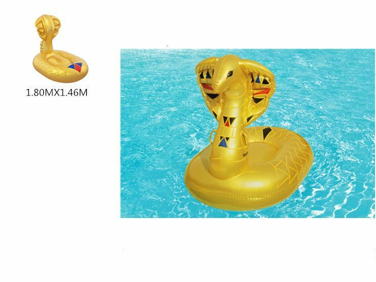 Isola Materassino Gonfiabile Cobra D'Oro 180x146cm Estate Mare Piscina dfh