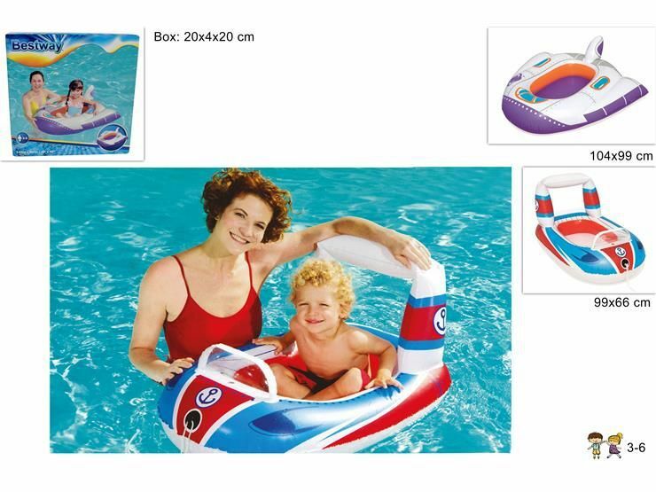 Canottino Cruiser Gonfiabile 3-6 Anni Bambini Mare Piscina Estate dfh