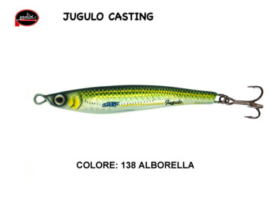 MOLIX JUGULO CASTING 25 GR COLORE 138 ALBORELLA  SPINNING MARE LAGO