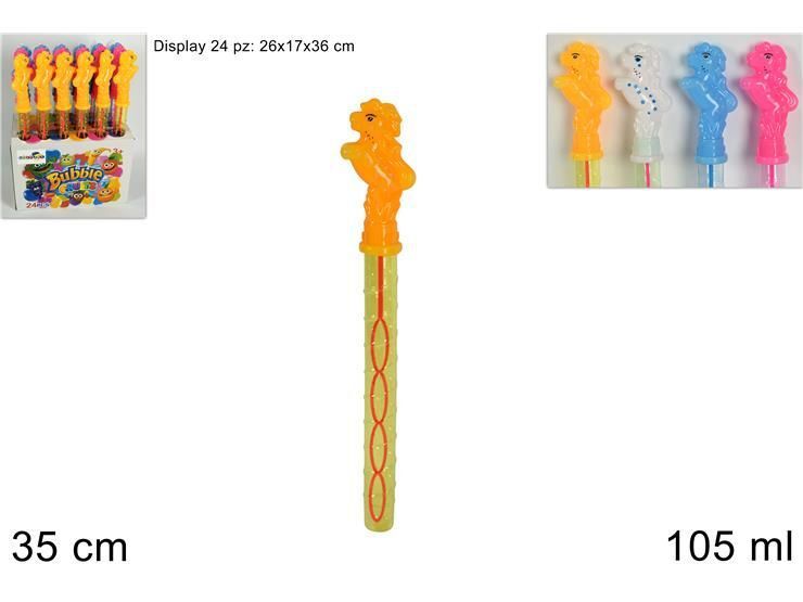 Set 24 Pezzi Bolle Di Sapone Spada Cavallo Gioco Divertimento Bambini dfh