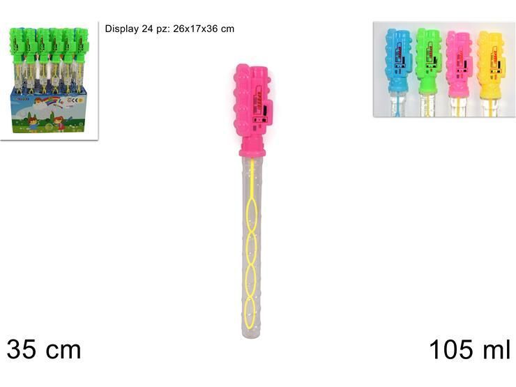 Set 24 Pezzi Bolle Di Sapone Spada Treno Gioco Divertimento Bambini dfh