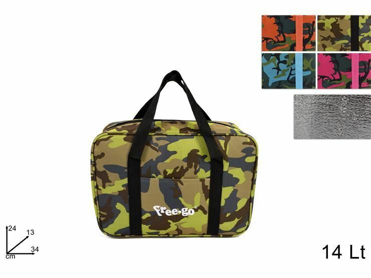 Borsa Termica 14Lt Borsa Frigo Militare Mare Campeggio Picnic dfh