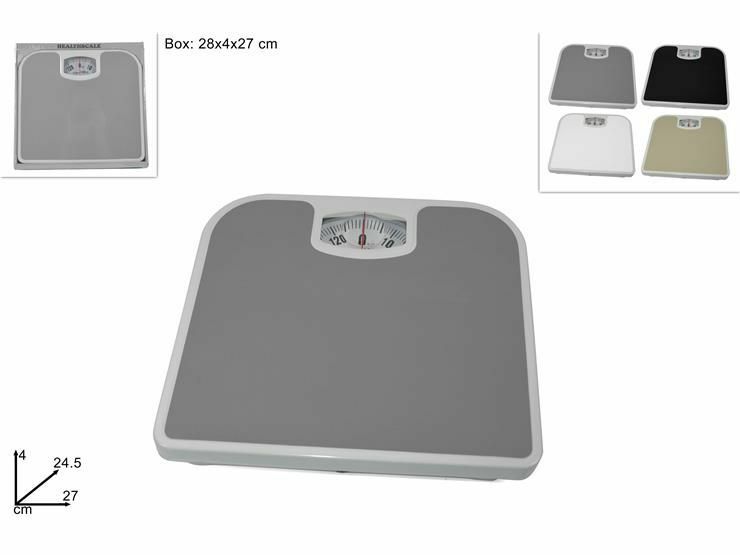 Bilancia Pesapersone Meccanica Pesa Persona Tinta Unita Fino A 130kg dfh