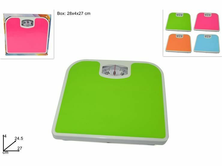 Bilancia Pesapersone Meccanica Pesa Persona Tinta Unita Fino A 130kg dfh