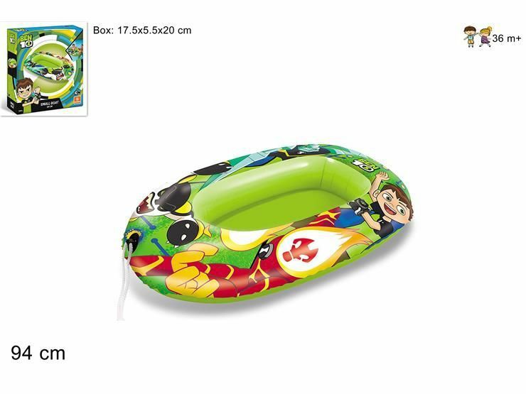 Canotto Gonfiabile Ben 10 Bambini Divertimento Mare Estate dfh