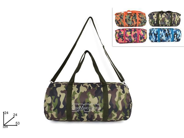 Borsa Borsone Sport Gian Marco Venturi Palestra Fitness Tracolla Militare dfh