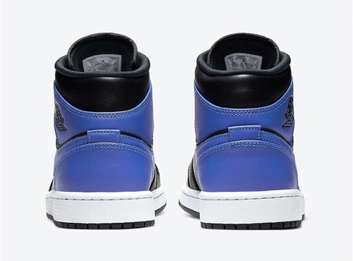 NIKE JORDEN 1 BLACK HYPER ROYAL WHITE