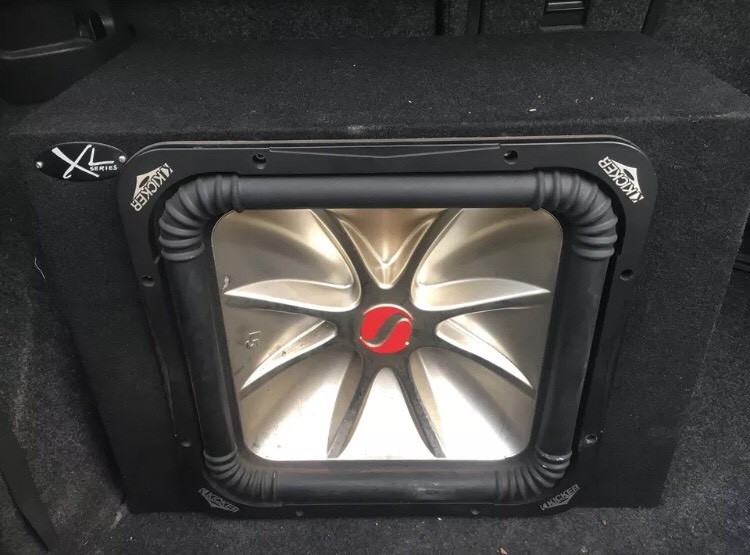 Kicker 15 Subwoofer With Box & Amp 3000w in Dagenham, London Gumtree