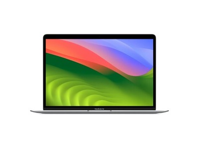 Silver Apple MacBook Air 13.3  Inch  With M1 Chip , 8GB RAM & 256GB SSD 