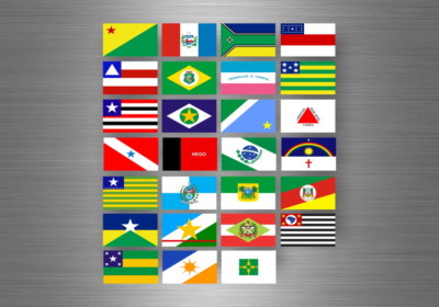 15 Cm Aufkleber-Folie Brasilien Flagge – Wetterfest, UV- & Waschanlagenfest | Made In Germany, Profi-Qualität