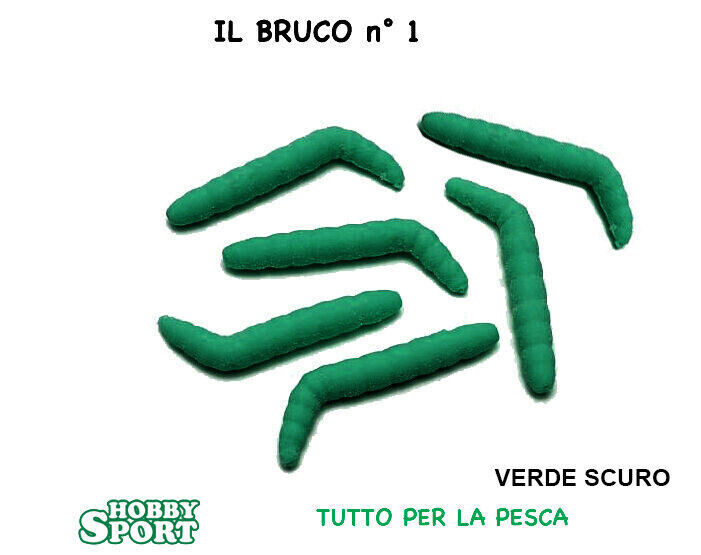 IL BRUCO N 1 COLORE  VERDE SCURO ESCA TROTA LAGHETTO BERETTA