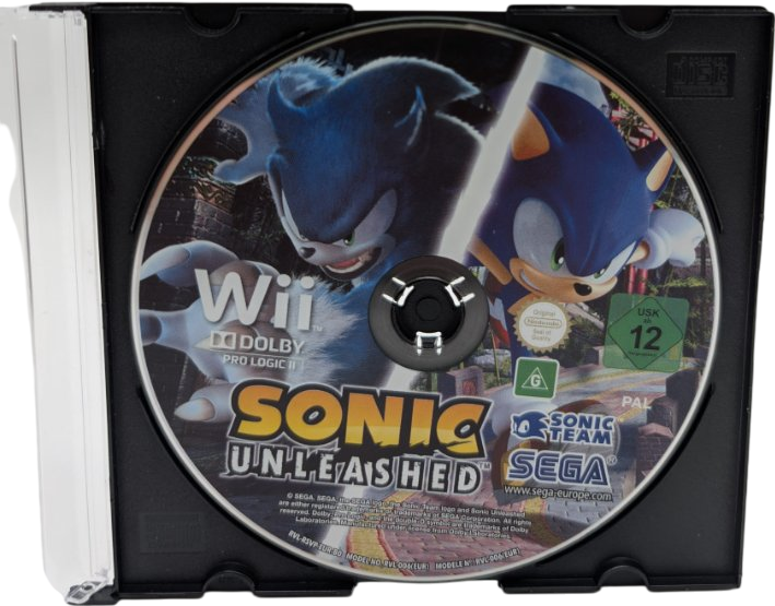 Sonic Unleashed Nintendo Wii Disc Only Akzeptabel Funktionstuechtig