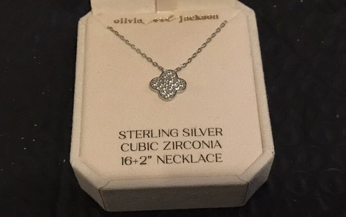 ネックレス・ペンダント JLORIA CLOVER PENDANT II Silver 925 Amazon.com: Yumilok Jewelry 925 Sterling Silver Cubic