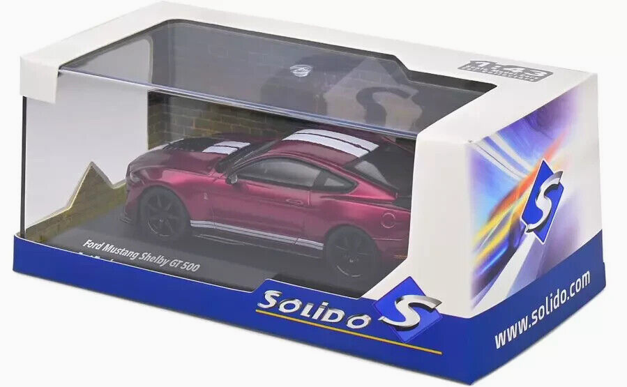 ソリド 1/43 シェルビー マスタング GT500 2020 パープル