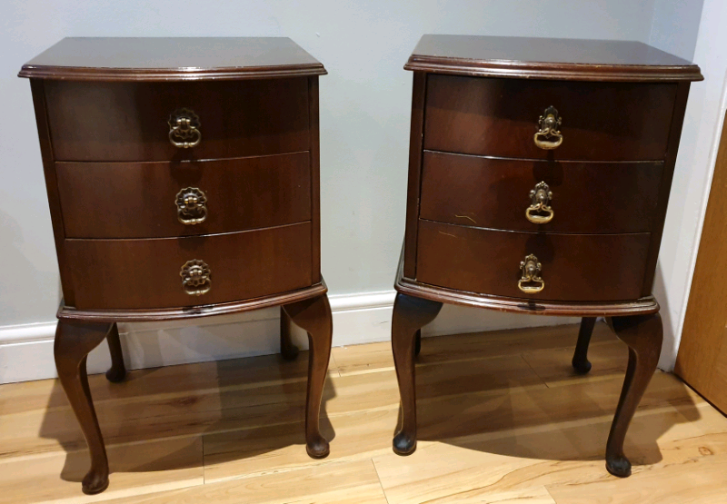 vintage bedside cabinets