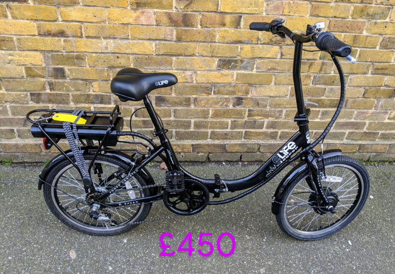 elife cruiser folding electric bike