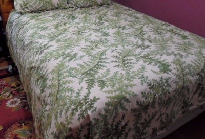 Pottery Barn Green Floral Organic Ctn King Duvet Cover  2 Euro Shams Pottery Barn Green Floral Organic Ctn King Duvet Cover  2 Euro Shams