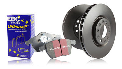 EBC Front Brake Discs & Ultimax Pads for Morris Marina Van 10 Cwt (72 > 81)