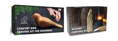 BeaverCraft Wood Carving Kit Comfort Bird DIY01 Wood Carving Kit for Beginner...