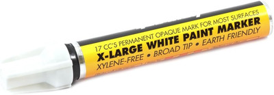 Forney 70828 Marker, Paint, Extra-Large, White