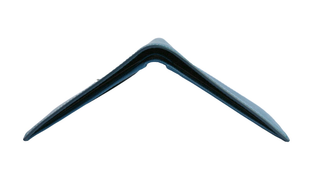 Pre-owned Montblanc Sartorial 6cc Wallet Petrol Blue Leather 124380 Italy Box Rare