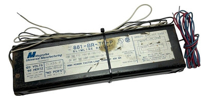 Magnetek 881-BR-TC-P Slimline Ballast 120V, 60Hz, 1.20A **Free Shipping**