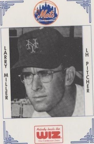 1991 The Wiz/AT&T New York Mets - Larry Miller #271