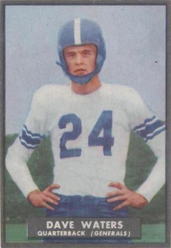 1951 Topps Magic Dave Waters #58