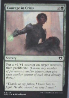 Courage in Crisis - Commander Masters: #278, Magic: The Gathering Nm R230