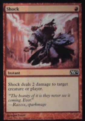 Shock - Magic 2012 (M12): #154, Magic: The Gathering Nm R241