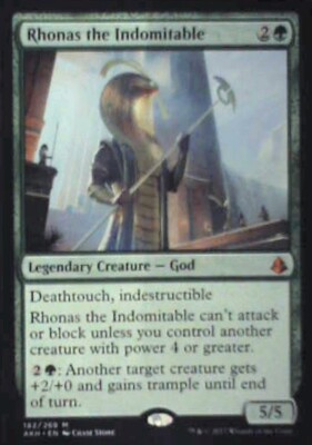 Rhonas the Indomitable - Amonkhet: #182, Magic: The Gathering Nm R151