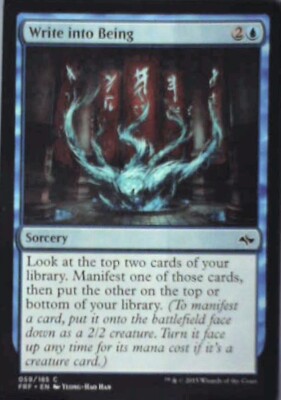 Write into Being - Ugin's Fate Promos: #59, Magic: The Gathering Nm R185