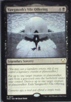 MTG　ウルモ Yawgmoth's Vile Offering - Commander: March of the Machine