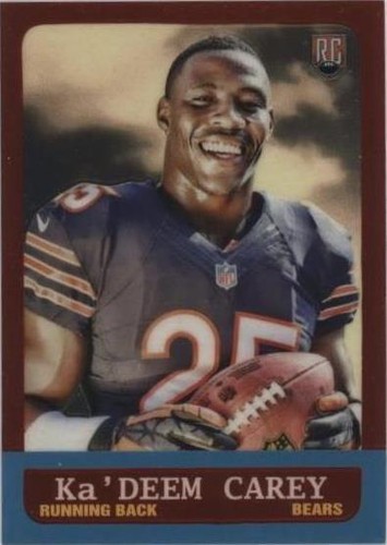 2014 Topps Chrome Ka'Deem Carey #9