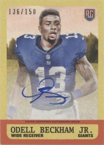 2014 Topps Odell Beckham Jr. #230
