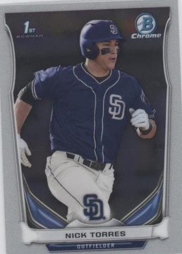 2014 Bowman Chrome Minis - Nick Torres #27