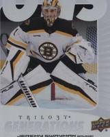 2023-24 Upper Deck Trilogy - Jeremy Swayman #TG-10C